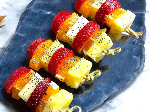 Brochetas de Frutas