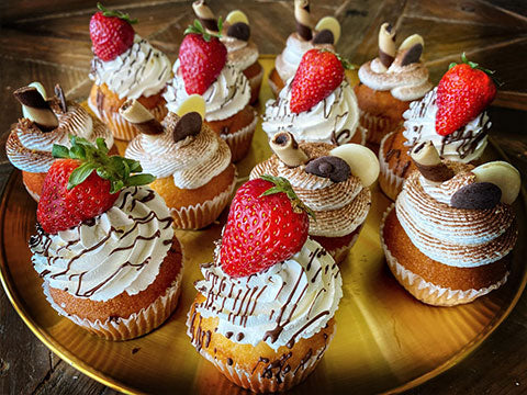 Cupcakes - distintos sabores y coberturas