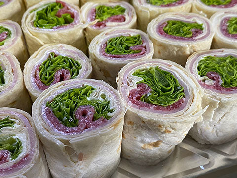 Small Wraps Mini Wraps - fina tortilla de harina, con variedad de rellenos – Boccado