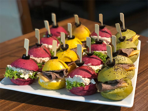 Tapaditos con Panes Vegetales